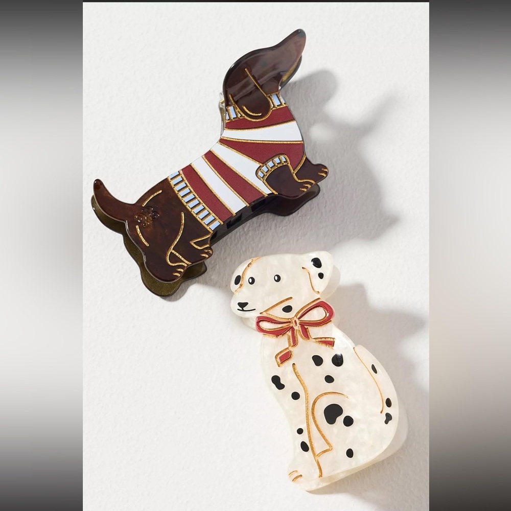 Anthropology dog clips